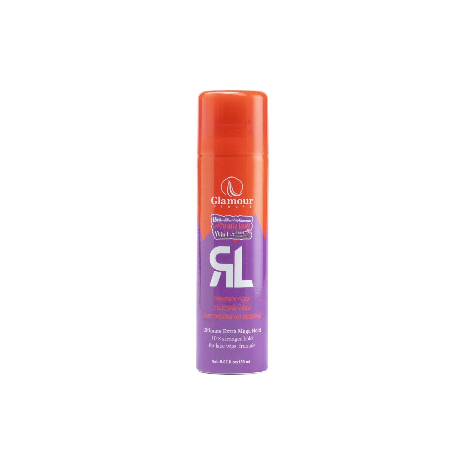 Glamour Ultimate Extra Mega Hold Hair Spray 150ml